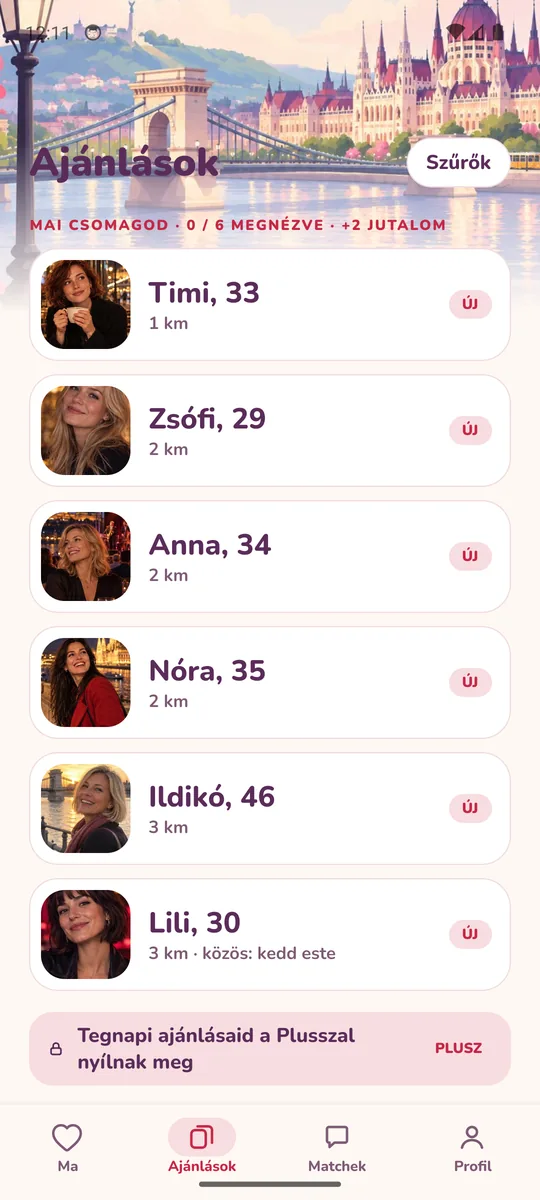 Napi ajánlások